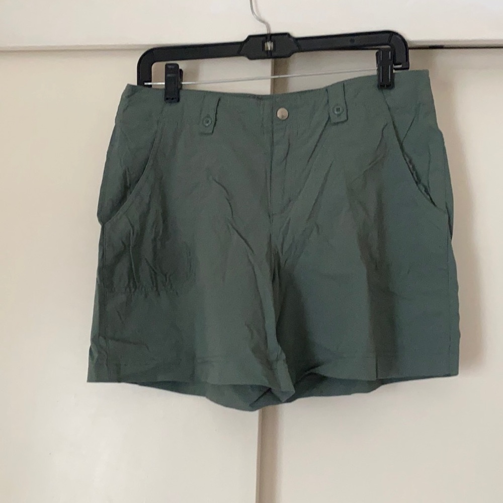 Green shorts
